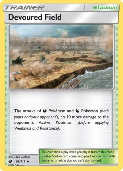 Carte Pokémon: Devoured Field