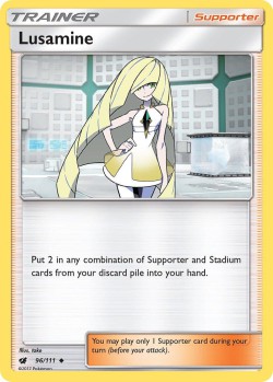 Carte Pokémon: Lusamine