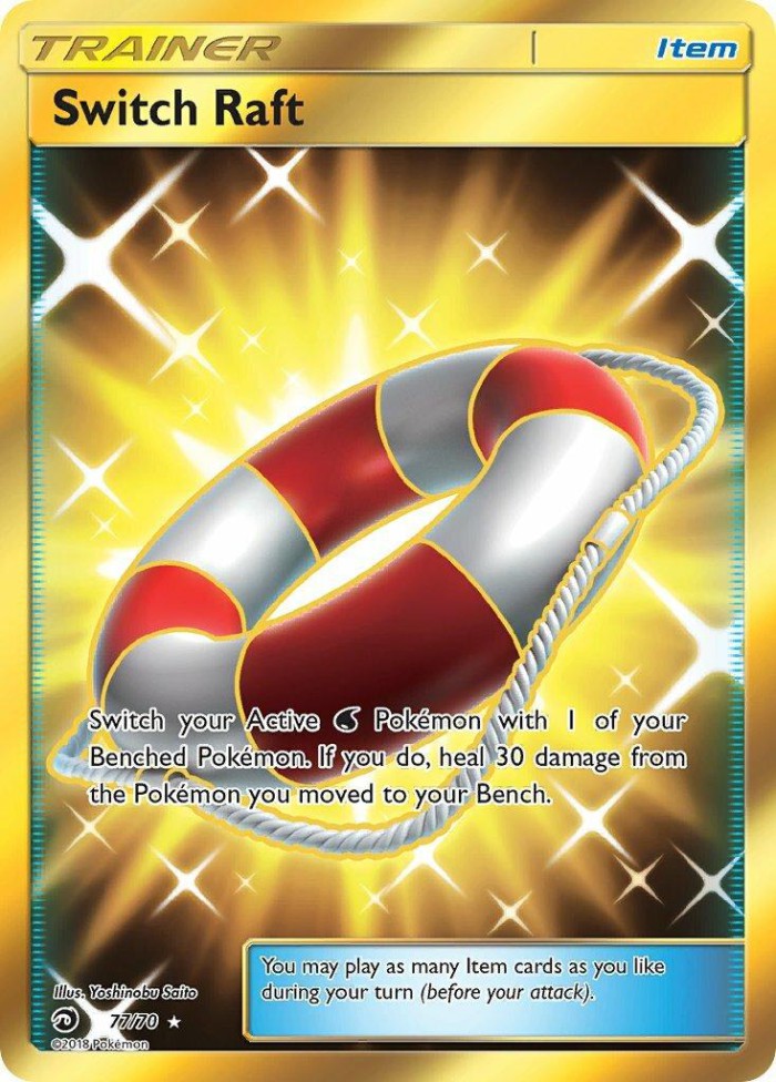 Carte Pokémon: Switch Raft [Bouée d'Échange]