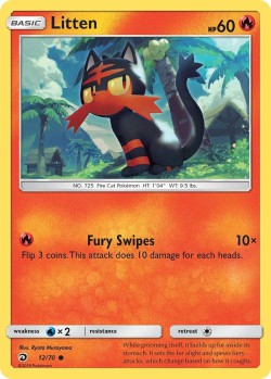 Carte Pokémon: Litten