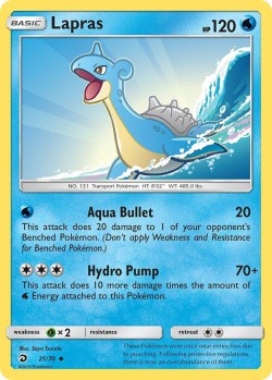 Carte Pokémon: Lapras