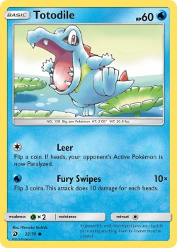 Carte Pokémon: Totodile