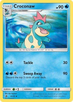 Carte Pokémon: Croconaw