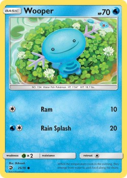 Carte Pokémon: Wooper