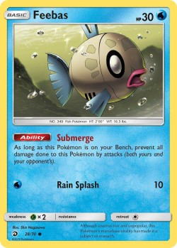 Carte Pokémon: Feebas