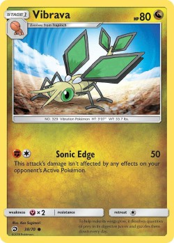 Carte Pokémon: Vibrava
