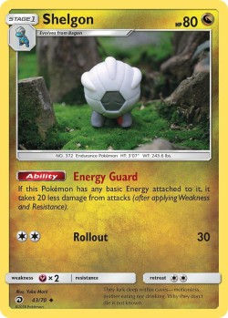 Carte Pokémon: Shelgon