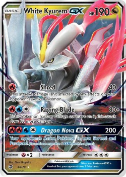 Carte Pokémon: White Kyurem GX
