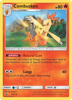 Carte Pokémon: Combusken