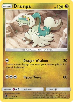 Carte Pokémon: Drampa