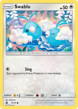 Carte Pokémon: Swablu