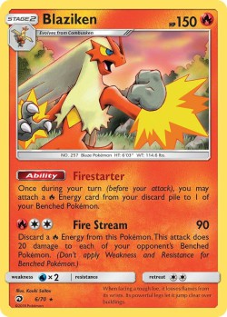 Carte Pokémon: Blaziken