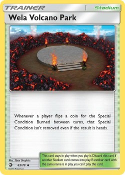 Carte Pokémon: Wela Volcano Park