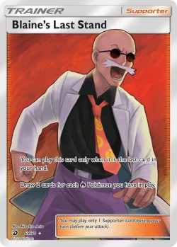 Carte Pokémon: Blaine's Last Stand