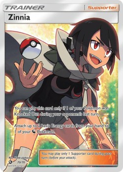 Carte Pokémon: Zinnia