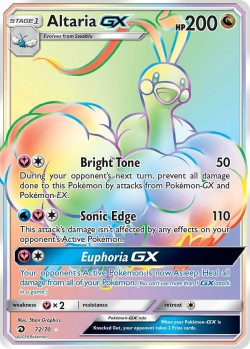 Carte Pokémon: Altaria GX