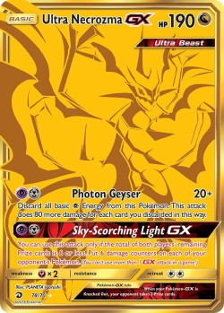 Carte Pokémon: Ultra Necrozma GX