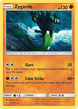 Carte Pokémon: Zygarde