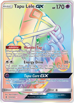 Carte Pokémon: Tapu Lele GX
