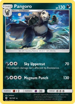 Carte Pokémon: Pangoro
