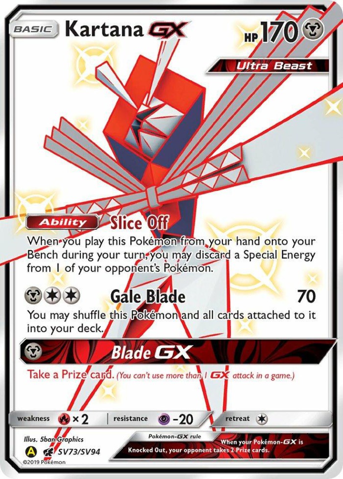 Carte Pokémon: Kartana GX [Katagami GX]