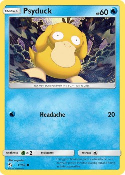Carte Pokémon: Psyduck