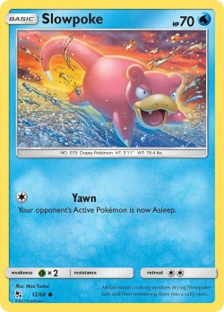 Carte Pokémon: Slowpoke