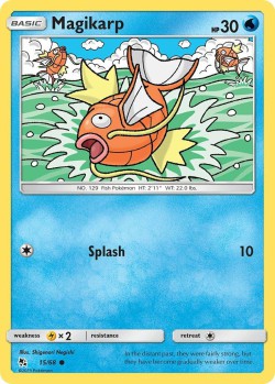 Carte Pokémon: Magikarp