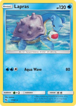 Carte Pokémon: Lapras
