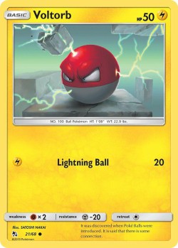 Carte Pokémon: Voltorb
