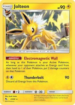 Carte Pokémon: Jolteon