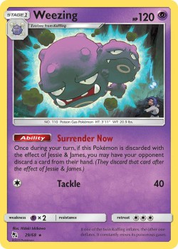 Carte Pokémon: Weezing