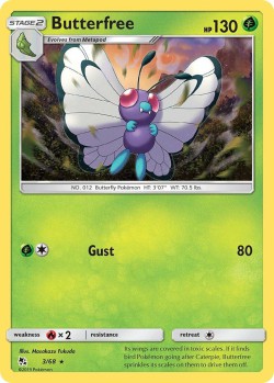 Carte Pokémon: Butterfree