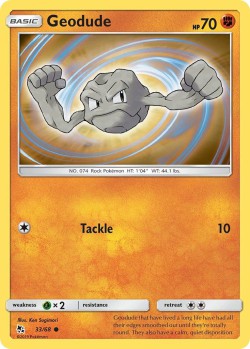 Carte Pokémon: Geodude