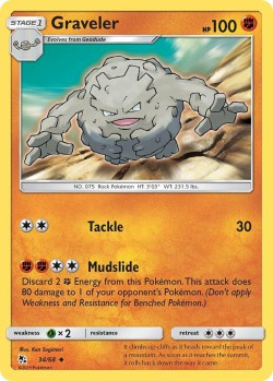 Carte Pokémon: Graveler