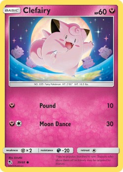 Carte Pokémon: Clefairy