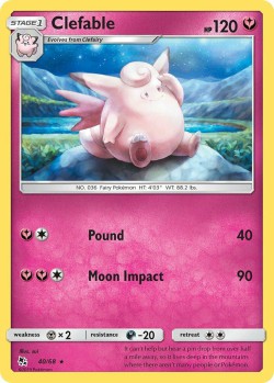 Carte Pokémon: Clefable