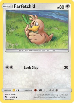 Carte Pokémon: Farfetch'd