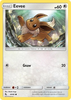 Carte Pokémon: Eevee