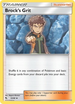 Carte Pokémon: Brock's Grit