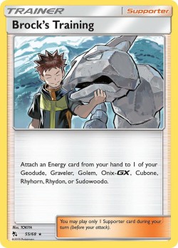 Carte Pokémon: Brock's Training