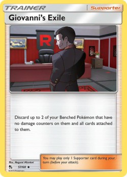 Carte Pokémon: Giovanni's Exile