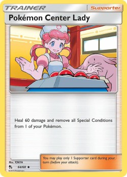 Carte Pokémon: Pokémon Center Lady