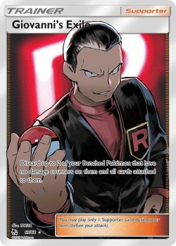 Carte Pokémon: Giovanni's Exile
