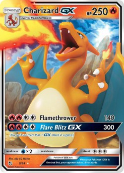 Carte Pokémon: Charizard GX