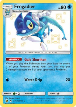 Carte Pokémon: Frogadier