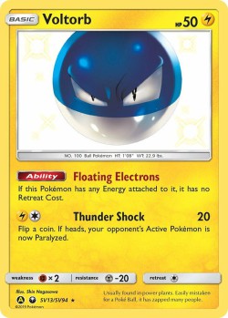 Carte Pokémon: Voltorb