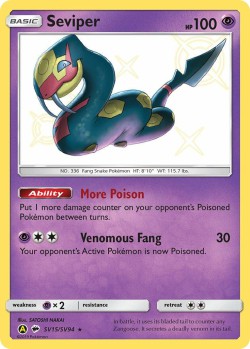Carte Pokémon: Seviper