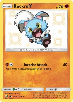 Carte Pokémon: Rockruff