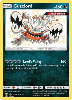 Carte Pokémon: Guzzlord